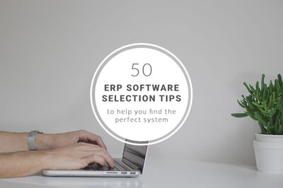 50 ERP selection tips to select the perfect system - logo