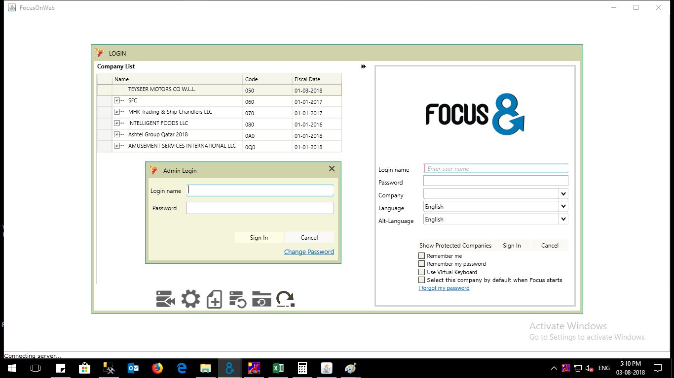 Focus 8 ERP